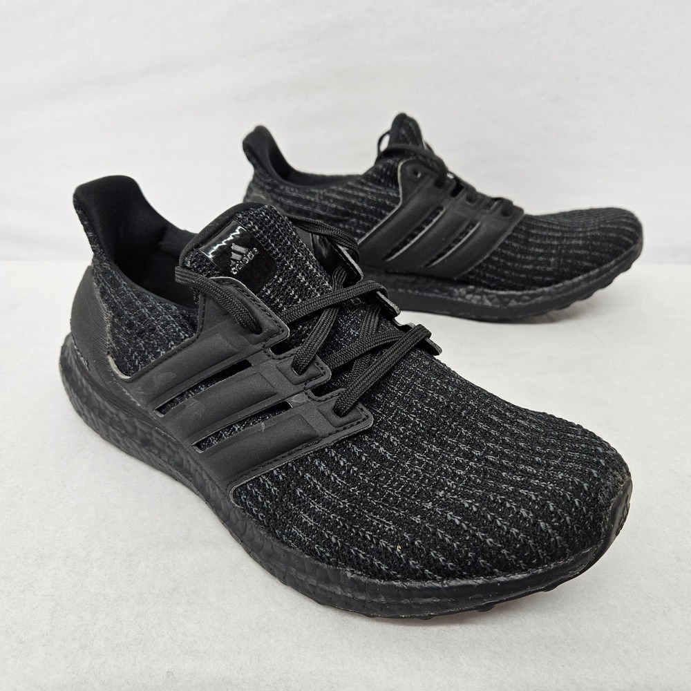 Adidas Ultraboost 4.0 DNA Running Shoes H02590‎ Black Active Red Womens Size 8.5